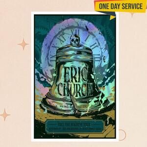 Eric Church September 18 2025 Philadelphia Poster